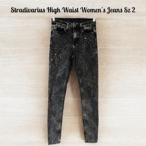 Stradivarius High Waist Women's Jeans Sz 2